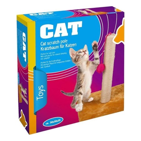 Griffoir pour Chat avec Balle Grattoir Chaton Hauteur 30 cm