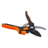 Sécateur de jardin Lame en Acier Trempé 20.3cm - Ciseaux de Jardin Coupe 13mm Plantes, Haies et Fleurs  Black&Decker