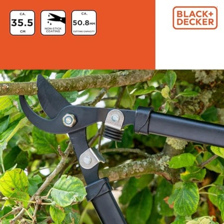 Coupe branches 35.5cm Diamètre de coupe 50mm Black et Decker