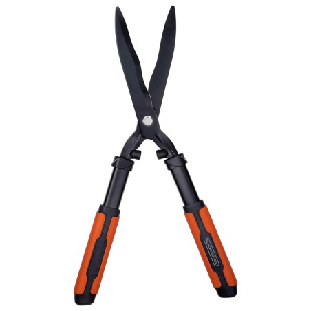 Cisaille de jardin Lames ondulées 53cm Tampon anti chocs Black et Decker