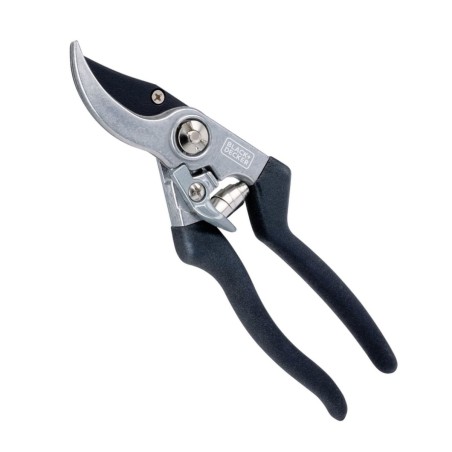 Pack 2 outils Coupe Branches 53,3 cm + Sécateur de Jardin 20,3 cm Outillage Jardinage Black et Decker