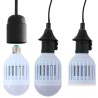 Lampe led anti moustique Insectes volants 2en1 Ampoule LED vissable douille standard E27 GRUNDIG