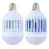 Lampe led anti moustique Insectes volants 2en1 Ampoule LED vissable douille standard E27 GRUNDIG