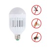 Lampe led anti moustique Insectes volants 2en1 Ampoule LED vissable douille standard E27 GRUNDIG