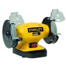 Meuleuse d’établi professionnelle 2 Meules Ø150 mm Grain de 36 et 60 Base en fonte anti basculement STANLEY