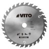 Lame de coupe pour débroussailleuse 30 dents Ø255mm au Carbure Alesage 25.4 VITO