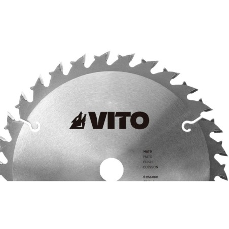 Lame de coupe pour débroussailleuse 30 dents Ø255mm au Carbure Alesage 25.4 VITO