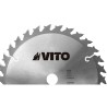 Lame de coupe pour débroussailleuse 30 dents Ø255mm au Carbure Alesage 25.4 VITO