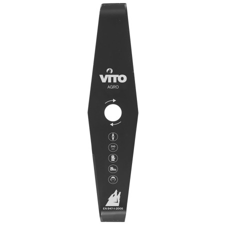 Lame de coupe pour débroussailleuse 2 dents Diam 310mm Alesage 25.4 VITO