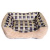 Panier pour Chien et Chat BEIGE Coussin Anti Stress Chiot Lit Confortable Lavable KZ GARDEN