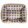 Panier pour Chien et Chat BEIGE Coussin Anti Stress Chiot Lit Confortable Lavable KZ GARDEN