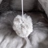 Panier pour chat avec Coussin Lavable Niche avec balle Grotte Cabane Rembourrée Douillet KZ GARDEN