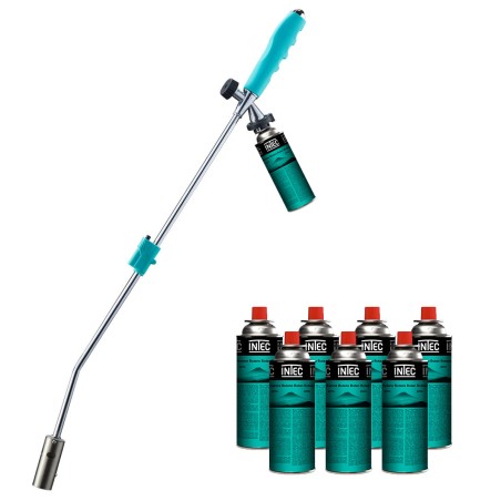 Désherbeur thermique Brule Herbes + 8 Cartouches de gaz 227gr KZ GARDEN
