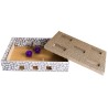 Planche a gratter Chat Balles intégrées Grattoir Résistant Jouet Chaton Soin des Griffes KZ GARDEN