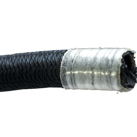 Sandow élastique Diamètre 9 mm 10 mètres Tendeur Couleur Noire Fixation Baches