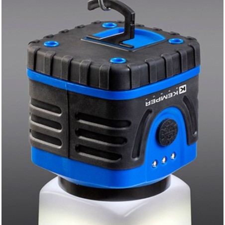 Lampe de camping Torche LED Autonomie 4H Faisceau 80m 30 Lumens IP54 KEMPER