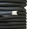 Sandow élastique Diamètre 9 mm 50 mètres Tendeur Couleur Noire Fixation Baches