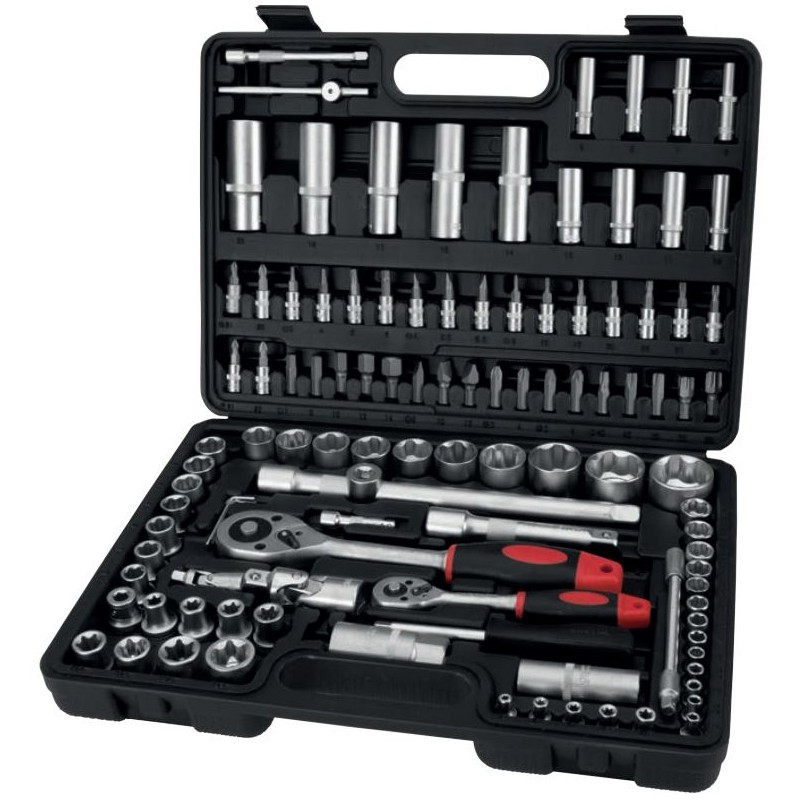 Coffret à douilles 108 pièces Chrome vanadium ITOOLS
