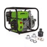 Motopompe essence 5.5 CV 163 cm³ Autonomie 3h Débit max 30m³/h Tuyaux : 2” / 50 mm VITO