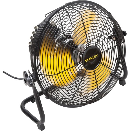 Ventilateur de sol 60W Ø30 cm 3 vitesses Orientable Débit d'air 2600m³/h STANLEY