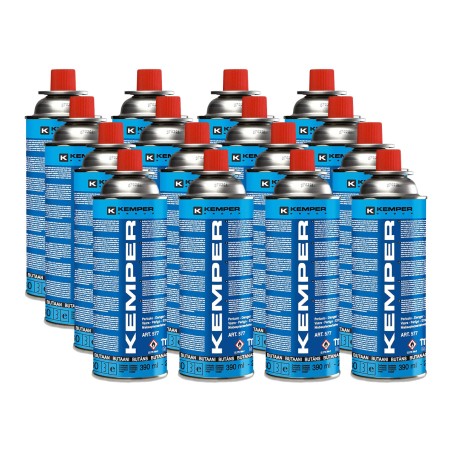 Pack de 16 Cartouches gaz 227g Butane KEMPER