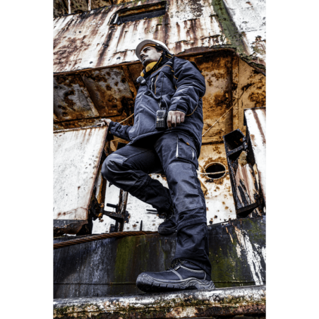 Pantalon de travail Confort Plus Taille 40 Gris 6 Poches VITO