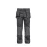 Pantalon de travail Confort Plus Taille 50 Gris 6 Poches VITO