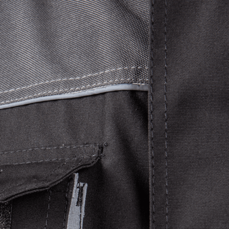 Combinaison de travail Comfort Plus Taille L Couleur Gris Protection Oxford 9 Poches VITO