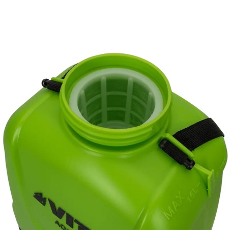 Pulvérisateur à Batterie 20V - 16L 5bar + Batterie Lithium 2Ah + Chargeur Végetaux jardin toitures VITO
