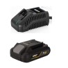 Pulvérisateur à Batterie 20V - 16L 5bar + Batterie Lithium 2Ah + Chargeur Végetaux jardin toitures VITO