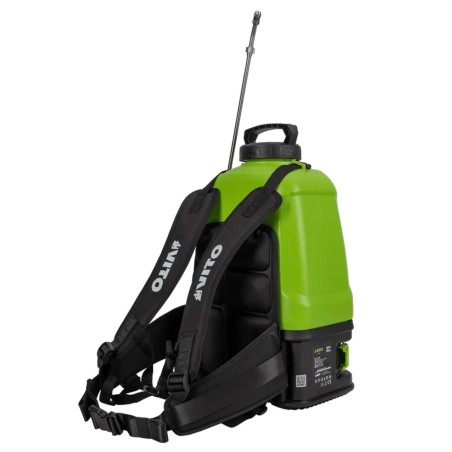 Pulvérisateur Electrique à Batterie 20V 16L 5bar + 2 Batteries Lithium 2Ah + Chargeur VITO