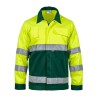 Blouson de travail Jaune FLUO Taille XL  Veste 5 poches haute visibilité VITO