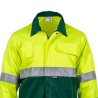 Blouson de travail Jaune FLUO Taille L Veste 5 poches haute visibilité VITO