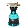 Rechaud gaz piezo 1200W Piezo Coque ABS Rechaud camping pour cartouche gaz 190g INTEC