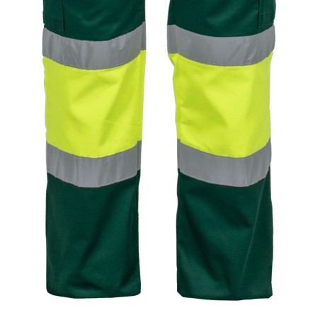 Pantalon de travail haute visibilité Fluo Bicolor Taille 50 Multipoches VITO