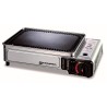 Plancha à gaz portable 2300W + 2 cartouches de gaz + Valise de transport KEMPER
