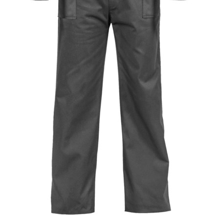 Combinaison de Travail 5 poches Taille XL Gris/Noir Polyester/Coton VITO