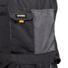 Salopette de travail Comfort Plus Taille 48 Couleur Gris Protection Oxford 10 Poches VITO