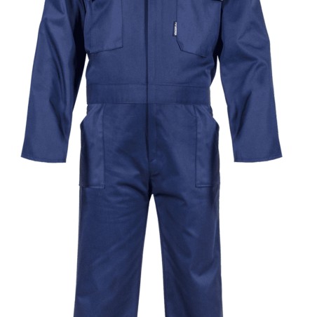 Combinaison de Travail 5 poches Taille XL Bleu Marine Polyester/Coton VITO