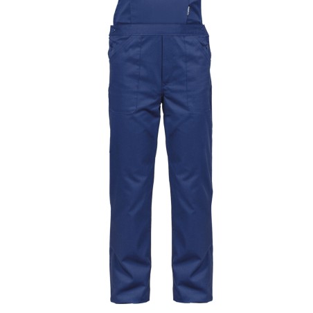 Salopette de travail Bleu marine Taille 40 Polyester / Coton 7 Poches Sangles épaules reglables VITO
