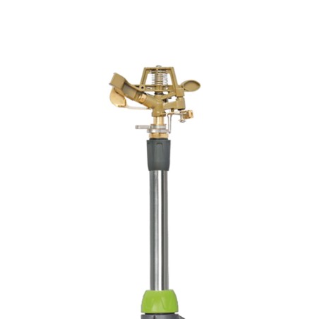 Arroseur de jardin rotatif sur trépied Alu Portée max 14 m Raccord rapide VITO