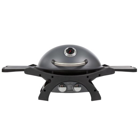 Barbecue à Gaz portable 5200W Grille de cuisson fonte émaillée 58 x 42.5 cm 2 Bruleurs PIT BOSS