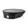 Crêpière électrique 1200W Ø30 cm Machine à crêpes Métal revêtement anti-adhésif NEDIS