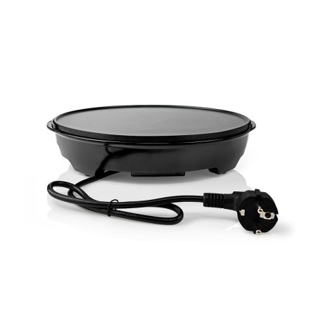 Crêpière électrique 1200W Ø30 cm Machine à crêpes Métal revêtement anti-adhésif NEDIS