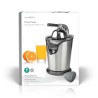 Presse-agrumes 100W Inox Silencieux Levier Bec Anti goutte 2 cones Haute Qualité NEDIS