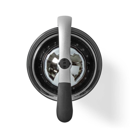 Presse-agrumes 100W Inox Silencieux Levier Bec Anti goutte 2 cones Haute Qualité NEDIS