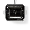 Cuiseur à oeufs électrique 500W Gris Inox / Noir Capacité 8 oeufs NEDIS