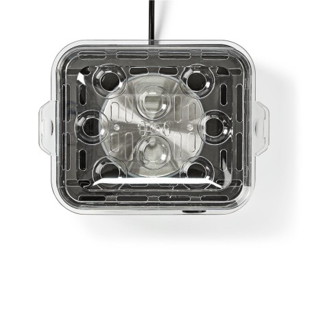 Cuiseur à oeufs électrique 500W Gris Inox / Noir Capacité 8 oeufs NEDIS