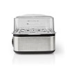 Cuiseur à oeufs électrique 500W Gris Inox / Noir Capacité 8 oeufs NEDIS