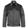 Blouson de travail Gris et Noir Taille XXL Veste Polyester / Coton 4 poches VITO